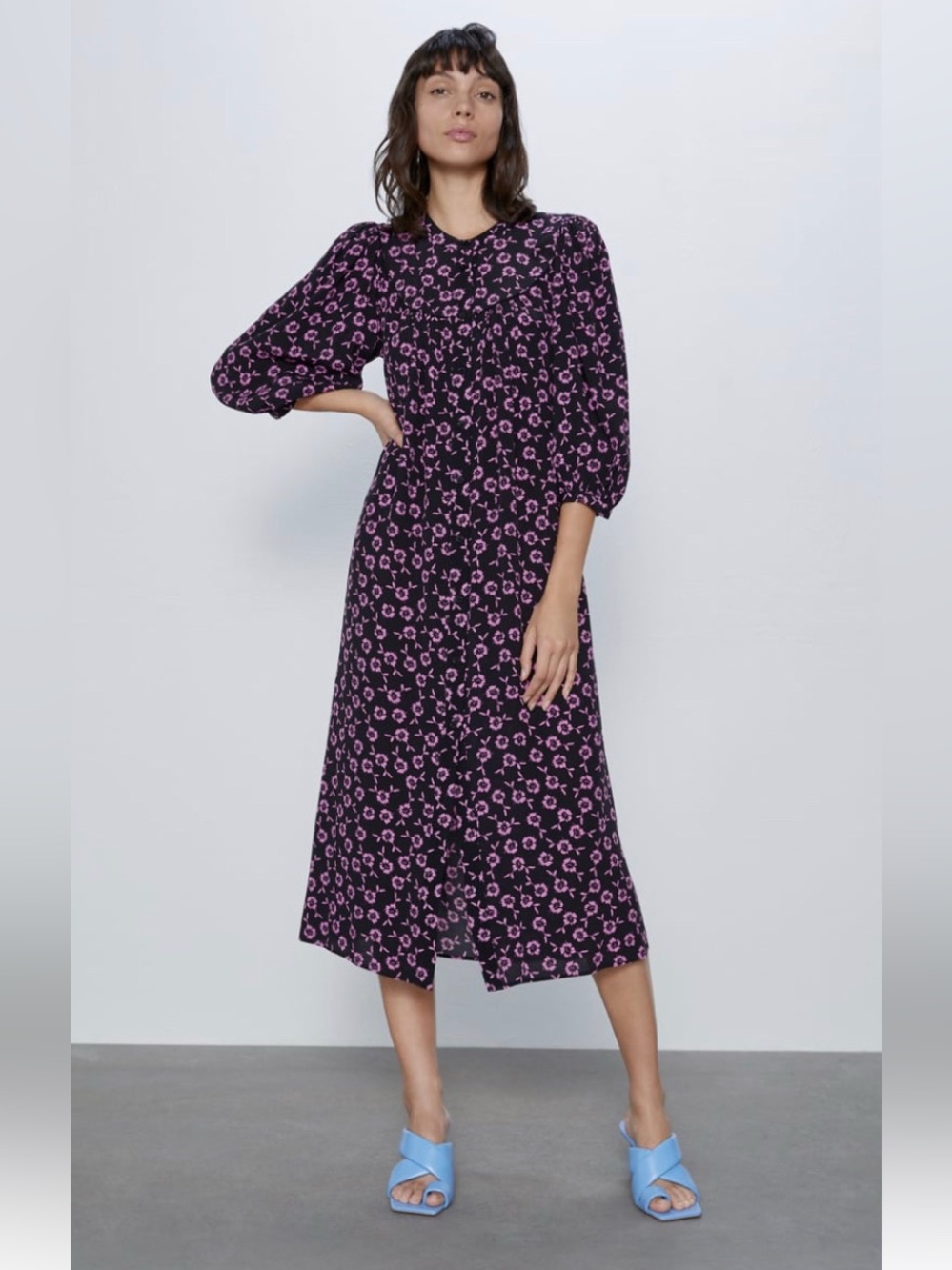 ZARA Printed Dress